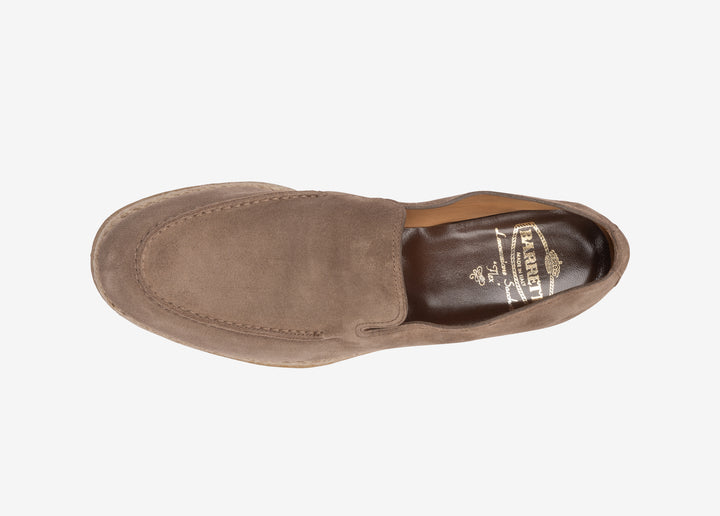 Slip-on in suede beige