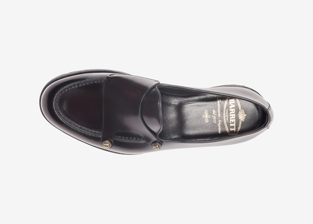 Loafer with details brass