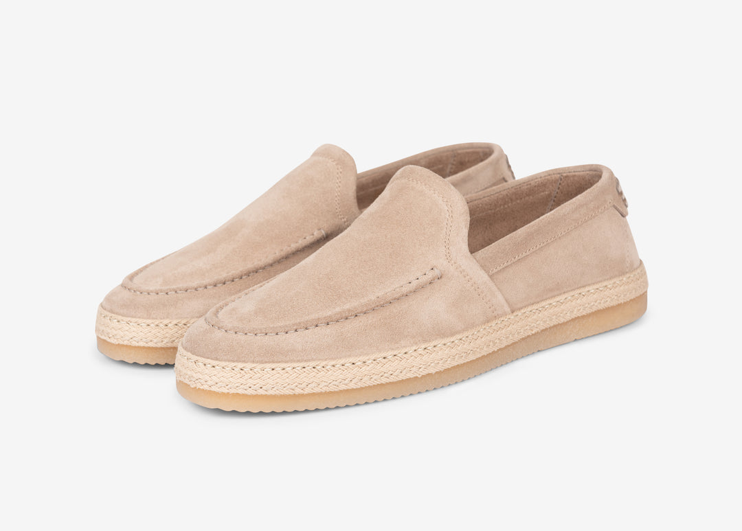 Espadrille-inspired loafer