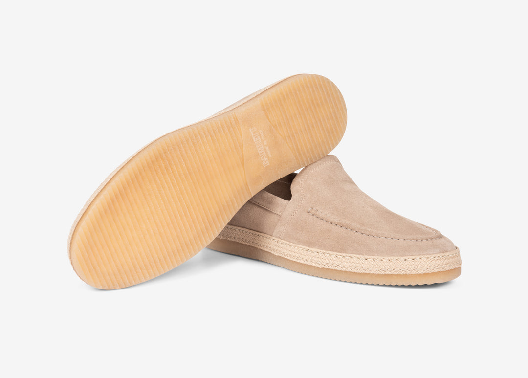 Espadrille-inspired loafer