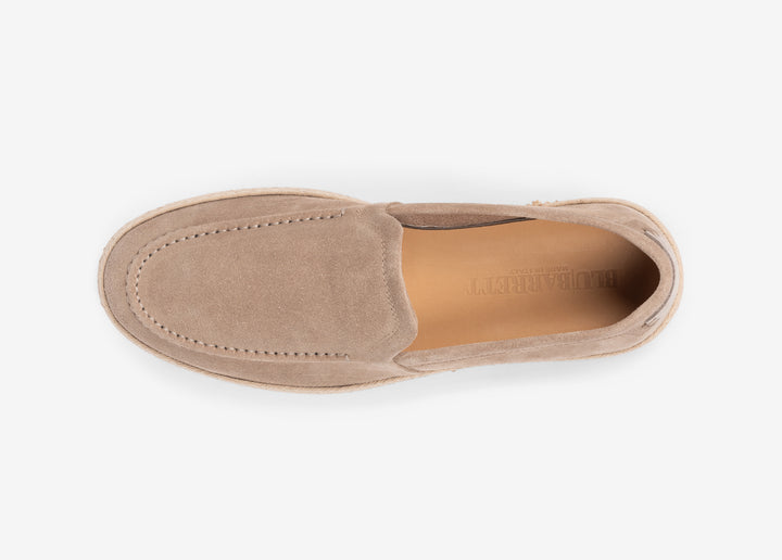 Espadrille-inspired loafer