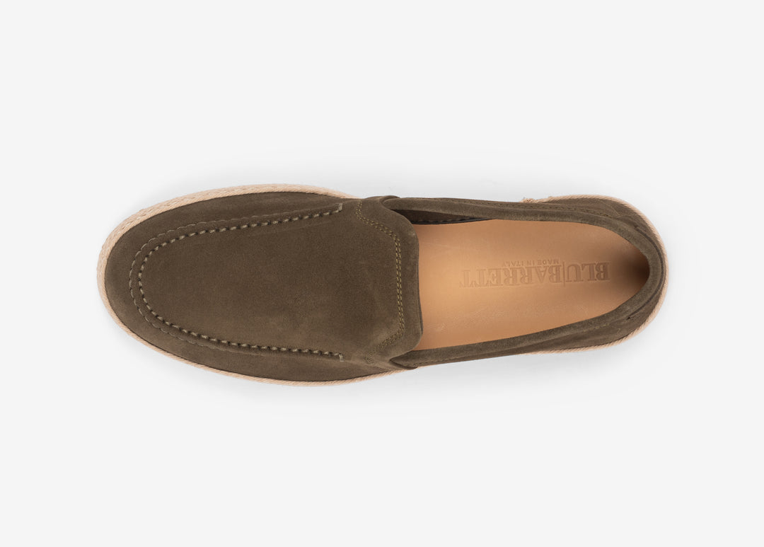 Espadrille-inspired loafer